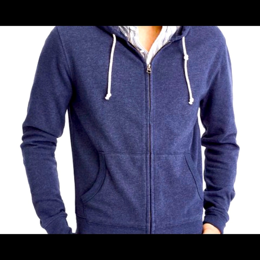 J.crew full zip up hoodie